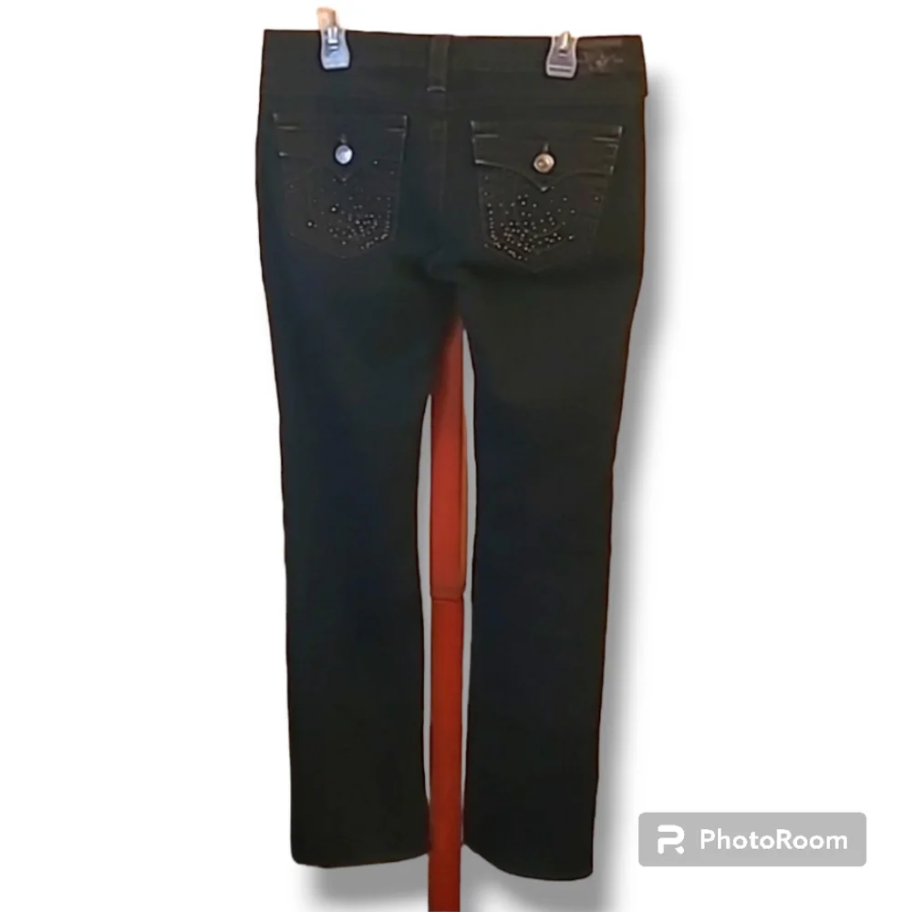True Religion Billy Dark Wash Straight Leg Jeans - Picture 2 of 12